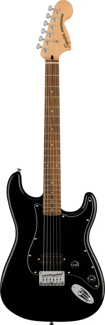 SQUIER FSR AFFINITY SERIES™ STRATOCASTER H HT, Noir Pickguard, Noir