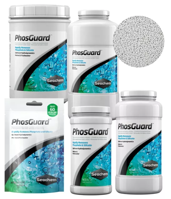 Seachem PhosGuard Aquarium PHOSPHATE & Silicate REMOVER Binder Fish Tank