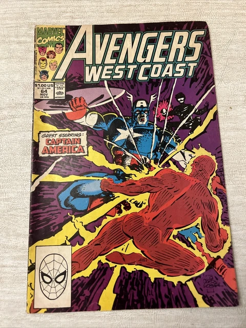 Marvel Comics Avengers West Coast Vol. 2 #64 (1990)