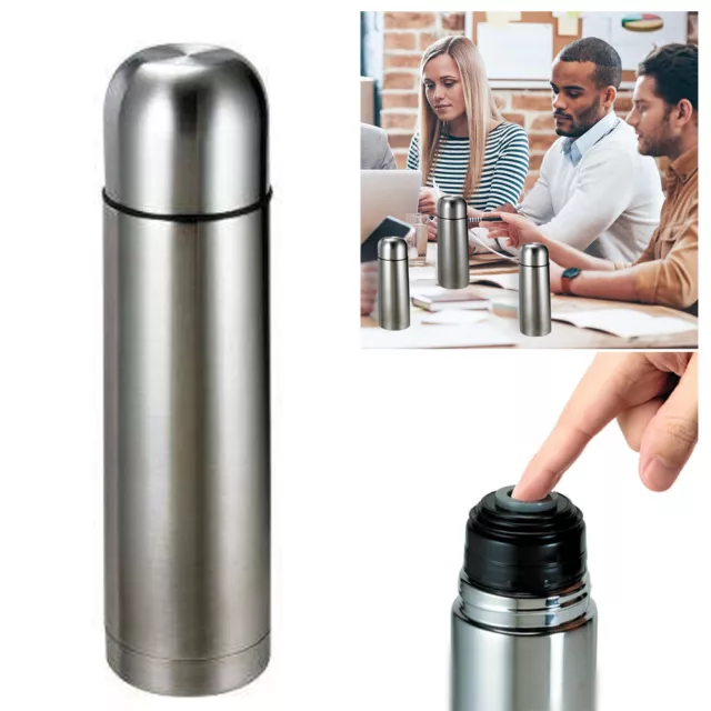 1 Thermos Coffee Bottle Stainless Steel Vacuum Flask Travel 17 Oz Unbreakable