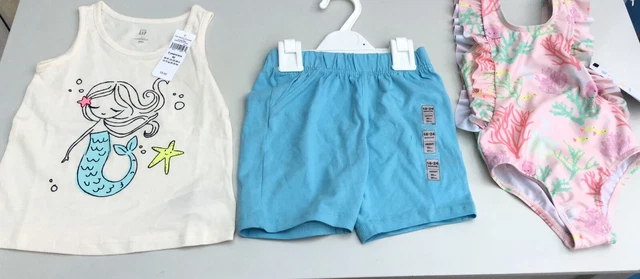 Pacchetto estivo per bambine età da 1 1/2 a 2 anni