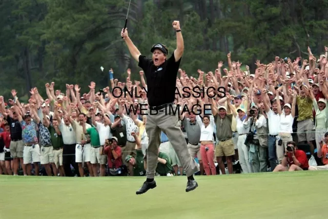 2004 Masters Tournament Augusta National Phil Mickelson 1St Major W 12X18 Poster