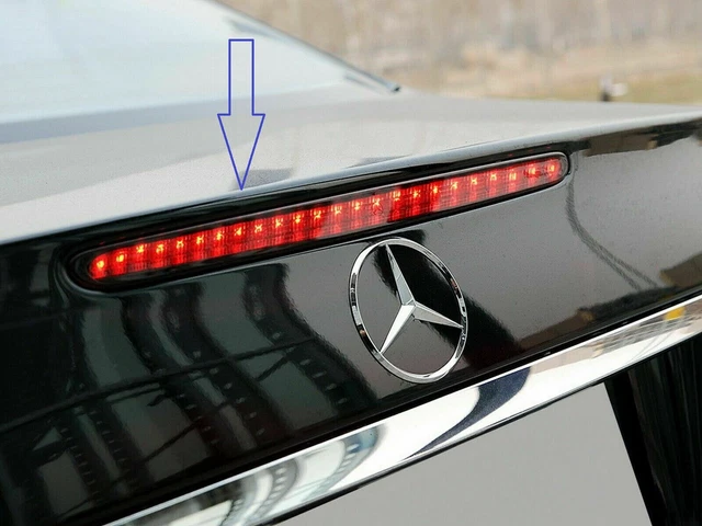 Intermitentes Moto Homologados Tercera Luz De Freno LED Para Mercedes Clase E W211 (2003-2009) - Repuesto 2118201556 - Luz Trasera De Seguridad Led Rojo Brillante