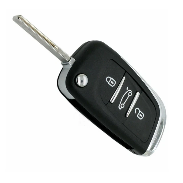 1 x New Key Shell Case Refit For CITROEN Xrasa Picasso C2/3/4/5/6/8 Remote 3 BTN