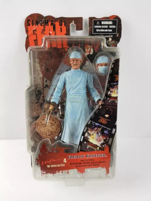 Mezco Toyz Cinema of Fear Series 4 Figure Surgeon Freddy Krueger Nightmare NEW
