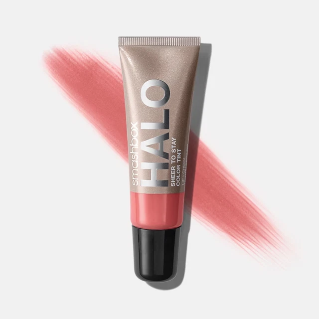 Smashbox Halo Transparente para quedarse crema mejilla + tinte de color de labios - puesta de sol 0,34 oz (10 ml)