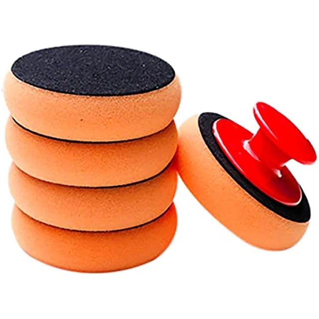 6PCS Car Wash Wax Polish Pad Polishing Pad Sponge Car Cleaning Cloth Applicator