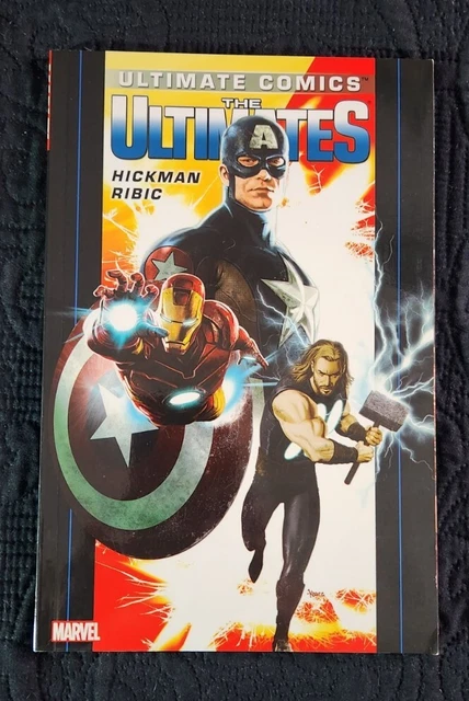 Ultimate Comics-Ultimates (VF+) by Hickman, Vol 1, Marvel TPB Comic Book