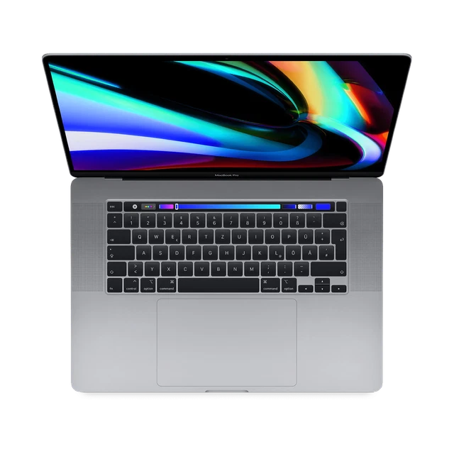 Apple MacBook Pro 16" (2019) Touch Bar Core i7 2,6 GHz - grigio siderale 1 TB unità di memoria a stato solido...