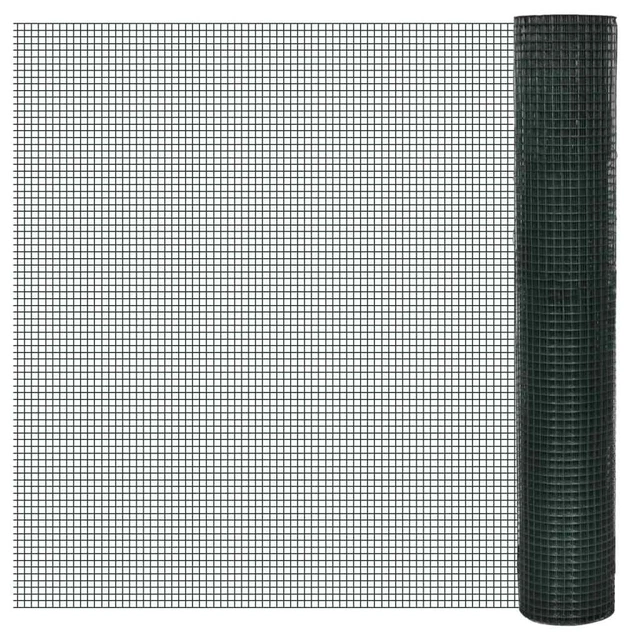 Rete metallica zincata a tripla torsione 2,5 cm - 1 x 50 m Nortene