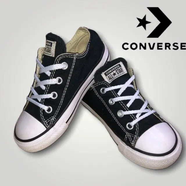 Original INFANT BABY TODDLER Converse Chuck Taylor All Star Low Top Canvas Shoes