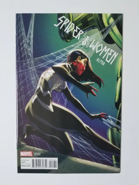Spider-Woman Alpha #1 (2016 Marvel Comics) J. Scott Campbell Variant ~ VF/NM