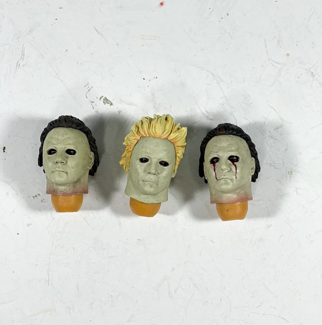 Mezco ONE:12 Michael Myers  - 2” 3 Heads HALLOWEEN 2 1981 CUSTOM FODDER
