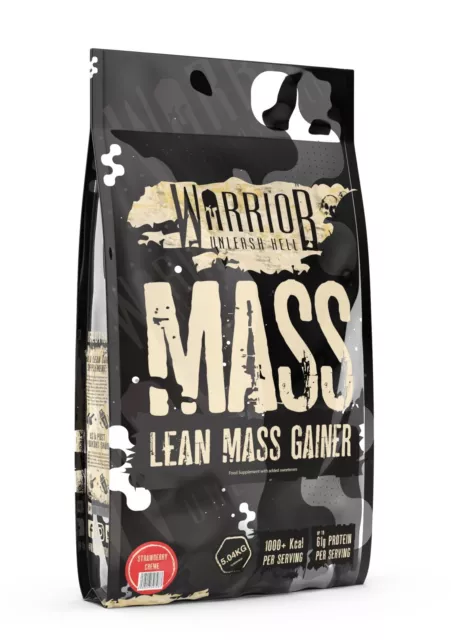 Warrior Serious Mass Gainer - 5KG - Optimum Muscle Nutrition Protein Powder