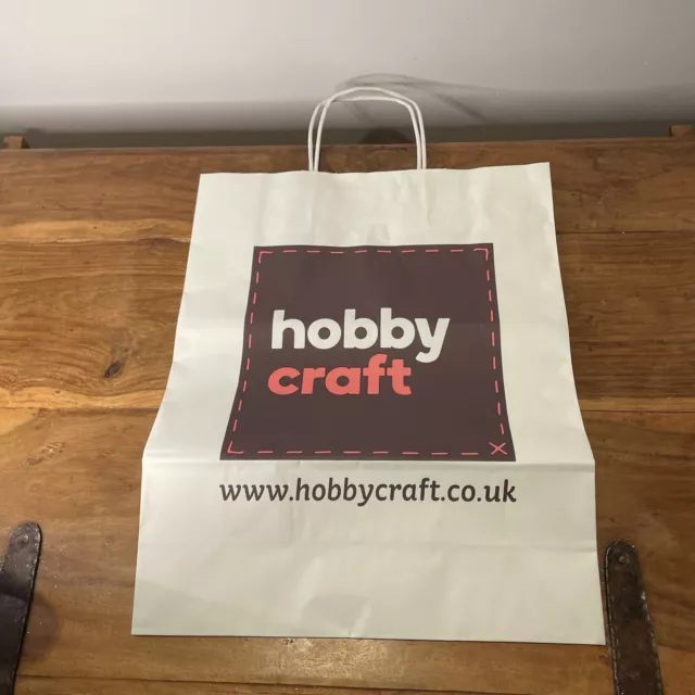 Hobby Craft Carrier Bag Collectable Carrier Bag 30x40cm