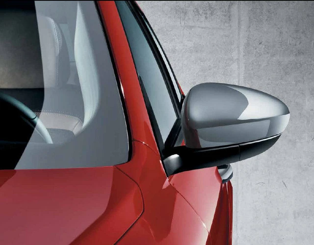 Coppia Calotte Specchio Cromate Lucide Per Alfa Romeo 147 – DX E SX, In ABS, Omologate E Intercambiabili