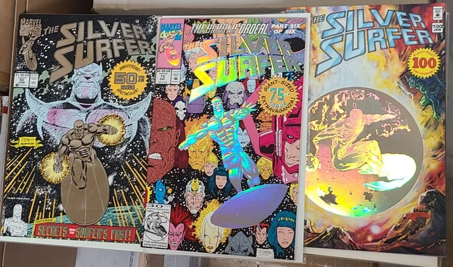 Silver Surfer, The (Vol. 3) #50 , 75 & 100 VF/NM Marvel | set of 3