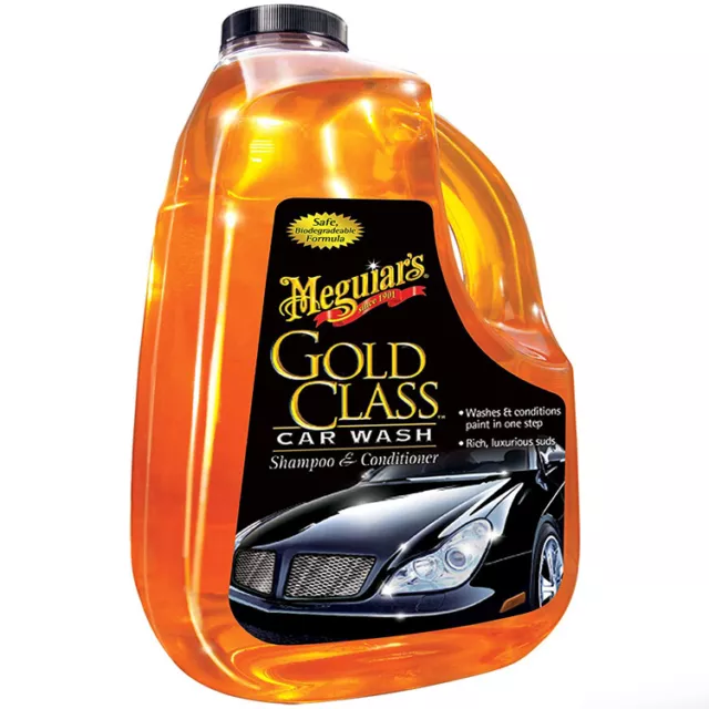 Meguiars - Gold Class Car Wash Shampoo Conditioner Autoshampoo 1890ml