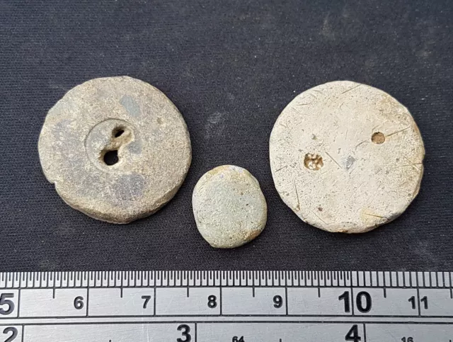 Alte Bleirockgewichte Lot alle gefunden in England L20i