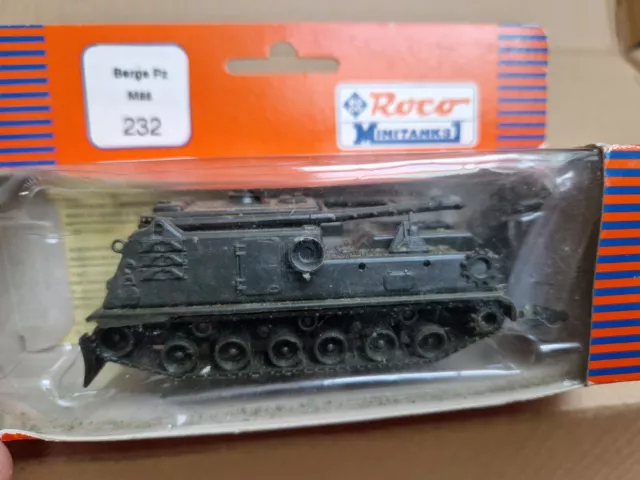 Roco Minitanks 232 Bergepanzer M88,H0 , 1/87 MILITÄR PANZER #1019