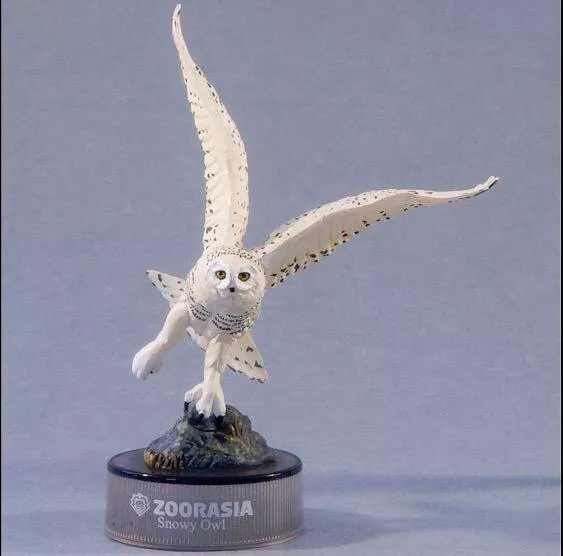 Kaiyodo Zoorasia lunch Figure Snowy Owl