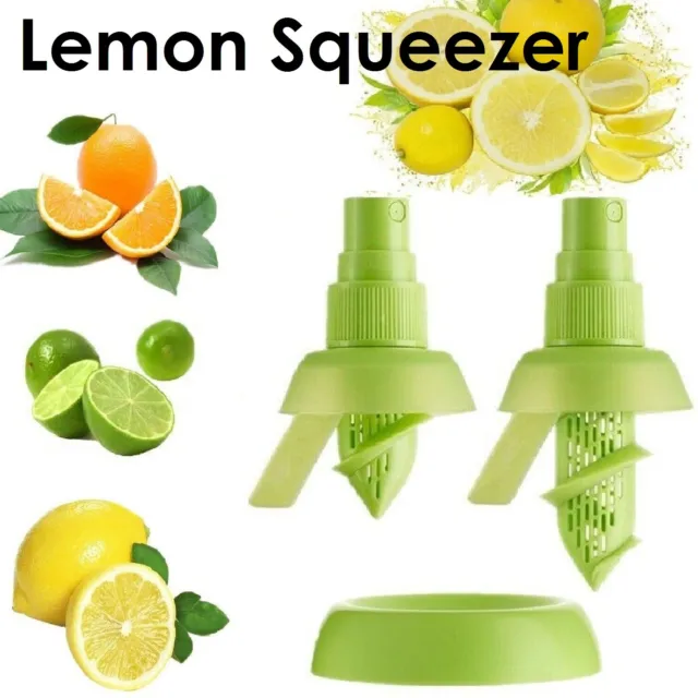 Premium Quality Metal Lemon Squeezer Handheld Juicer Presser Citrus Juice Lime