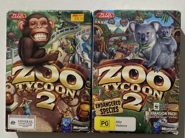 Zoo Tycoon 2 and Zoo Tycoon 2 Endangered Species PC Games