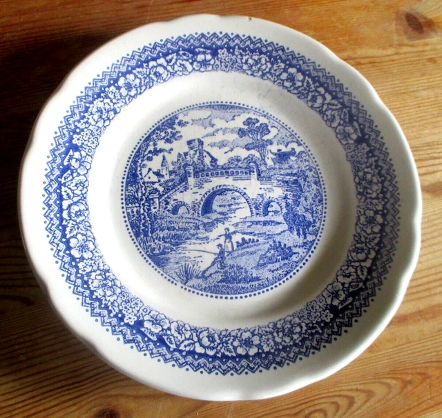 Lot De 5 Assiettes Creuses Johnson Brothers - Ironstone - 22 Cm - Porcelaine Anglaise