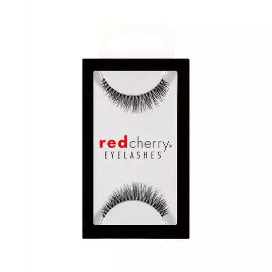 Red Cherry-Eyelashes-Wimpern Nr. #747XS(von official distributor in schwarzpack)