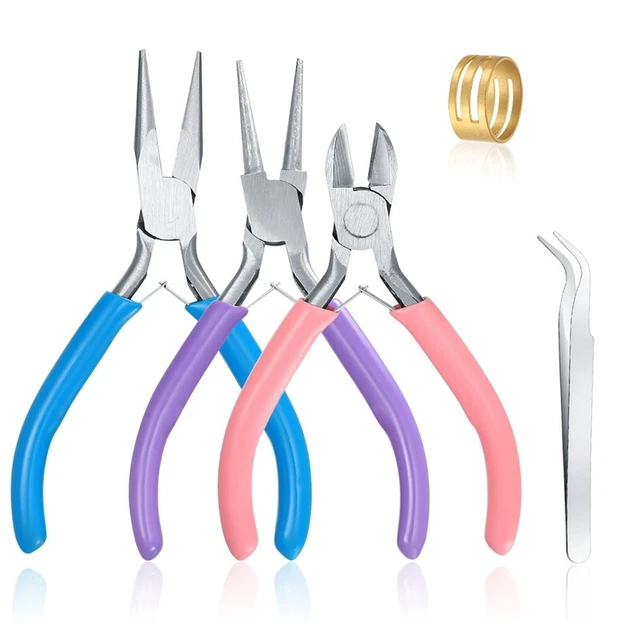3 ud. pinzas para la fabricación de joyas, pinzas de corte para la fabricación de joyas Q6V9
