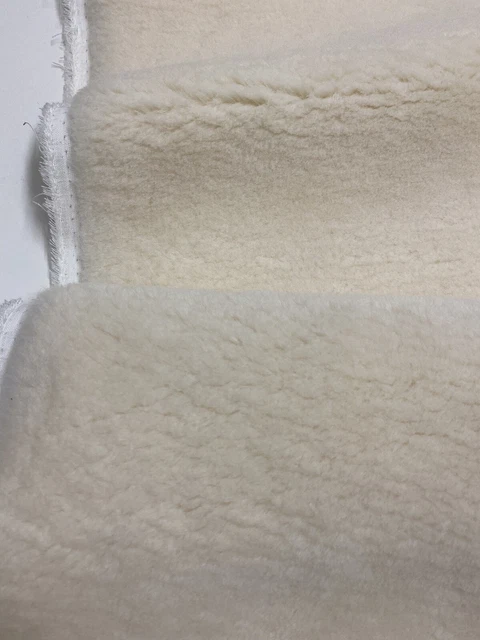 Holly Hunt/ Great Plains “Shearling” in Winter WHI, 2y10in,Soft And Warm Touch