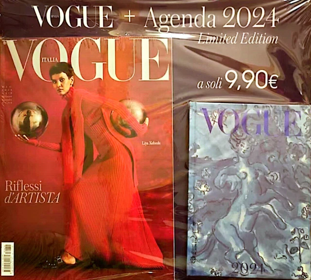 VOGUE MAGAZINE ITALIA December 2023 LIYA KEBEDE + Agenda Limited