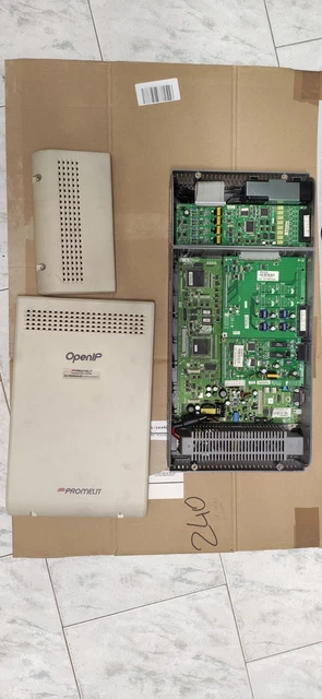 Promelit Openip Xsmall A Sistema Telefonico Digitale + Modulo Aggiuntivo 8 Bca