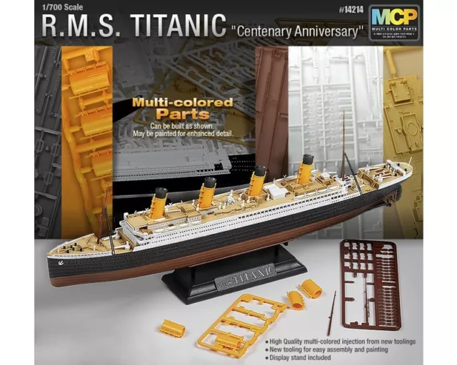 Academy 14214 R.M.S. Titanic Centenary Anniversary 1:700 modellismo