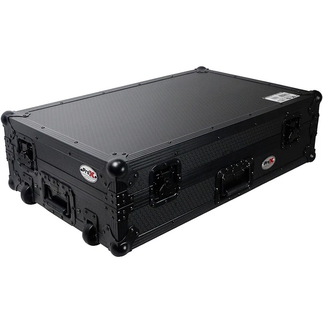 ProX Flight Case For RANE ONE Dj Controller W-Sliding Laptop Shelf & Wheels