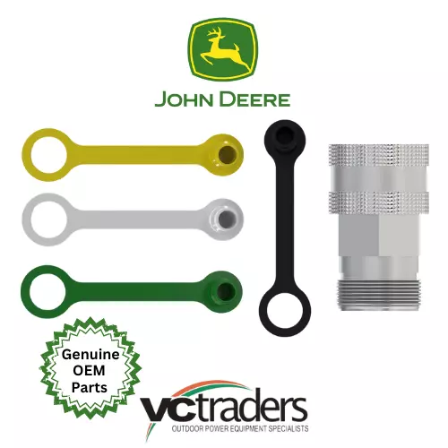 John Deere Hydraulic Quick Connect Coupler & Straps Kit -  John Deere Dealer.