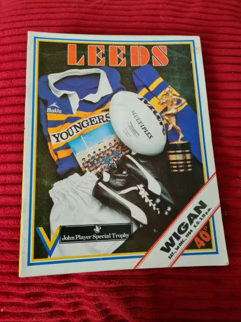 Leeds vs. Wigan - 1/12/1984