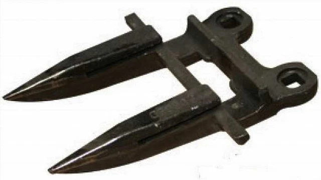 (10) 219191 BU215A Fits New Holland Mower Conditioner Double Pronged Guard 488