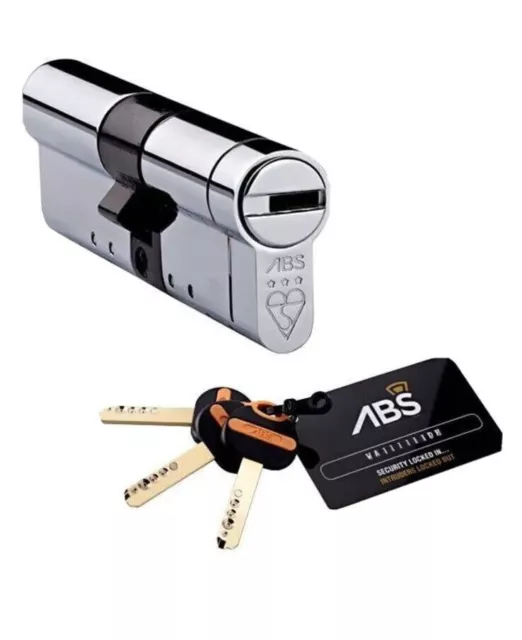 Avocet ABS 35-35 High Security Euro Cylinder UPVC  Door Lock Anti Snap 3 Star