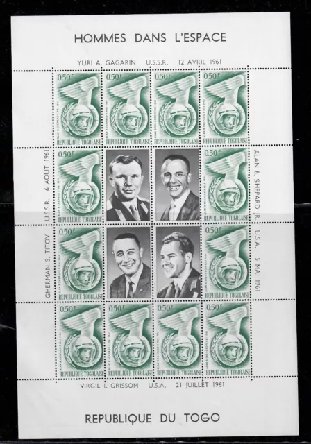 Togo,Scott#417-420,Souvenir Sheet,MNH,Scott=$15