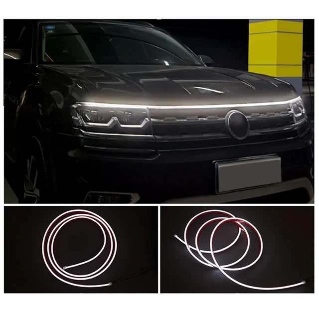 Striscia Led Per Auto STRISCIA LUCE COFANO Auto 180cm LED DRL Facile da Installare e Non ...