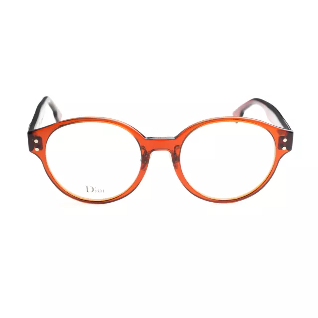 Lunettes Christian Dior monture ronde rouge ORIGINAL NEUF