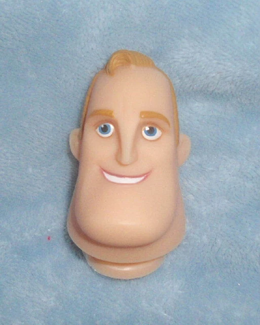JAKKS PACIFIC DISNEY The Incredibles MR INCREDIBLE 12" 13" Doll Head 1/