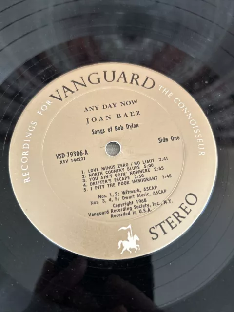 Joan Baez – Any Day Now - VG/VG+ ~ 2xLP, Gatefold 2