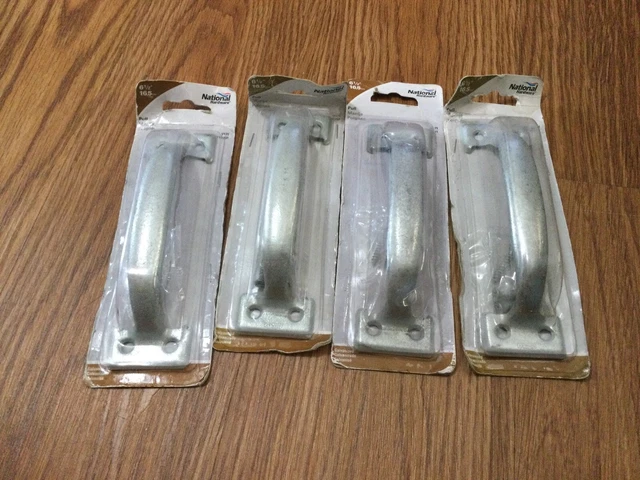 Lot of 4 National Hardware DOOR PULL HANDLE 6 1/2"