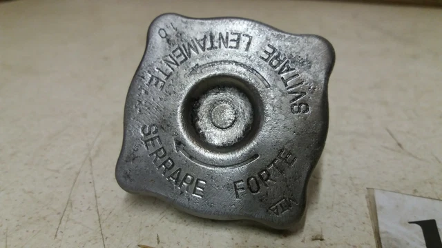 SQUARE RADIATOR CAP Motorcycle Or Vintage Car Mta 1.0* £9.99 - PicClick UK