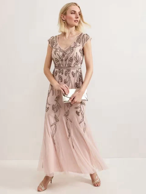 phase 8 bridesmaid dresses MGNY By Mori Lee 72819 - Flutter Sleeve Chiffon Evening Gown 22 / Mulberry main image 1