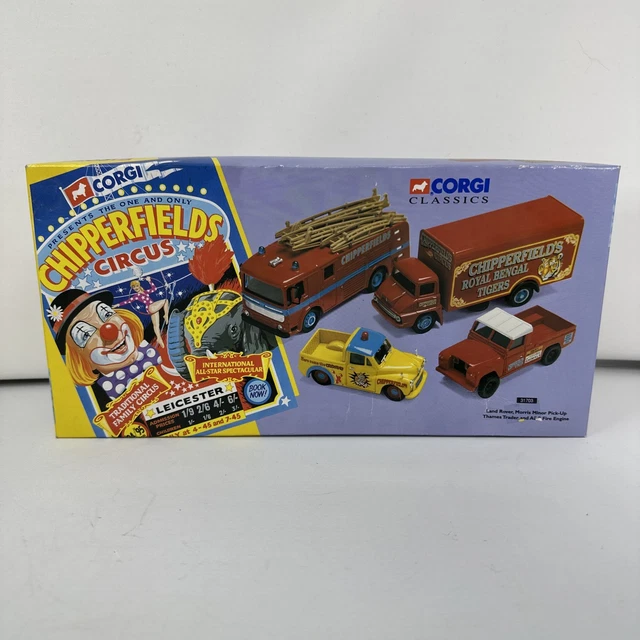 Corgi toys boîte box repro 487 chipperfields circus land rover parade