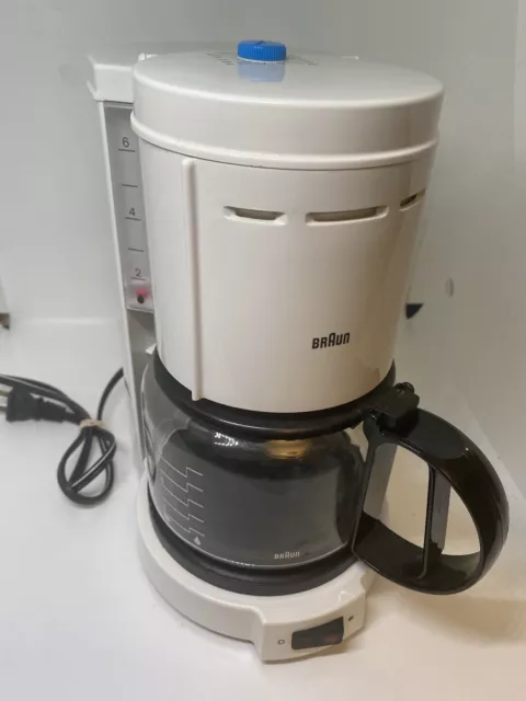 Braun Aromaster 4 Cup 3075 KF12 Compact Coffee Maker, Vintage