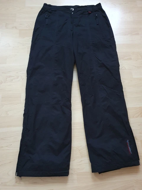 Skihose Thermohose Snowboard von Maier Sports, light motion schwarz Gr. 44/46